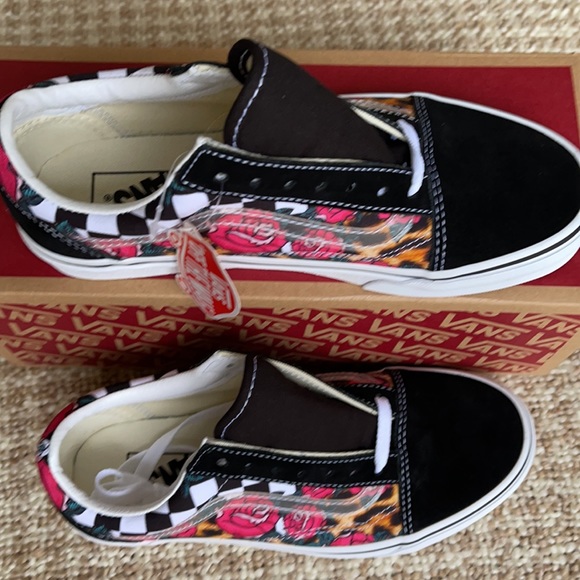 Vans Old Skool Rose/Animalchck True White/Multi WM - Picture 3 of 16